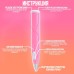 3D ручка с блоком питания, PCL пластик светиться в темноте, розовая, с подставкой