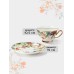Чайная пара Wingflora, 200 мл, 15×6 см, керамика, белая