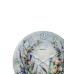Часы настенные Lavanda, прованс, интерьерные, плавный ход, d=45 см, цветочный дизайн