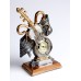 Часы настольные интерьерные, «Скрипка», на батарейках, 14×8.2×24.5 см, d-5 см