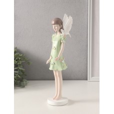 Фигурка «Девочка с белым голубем на плече», полистоун, 11×9.5×32.5 см