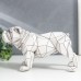 Фигурка 3D полистоун «Английский бульдог», беж, 15×11×28 см