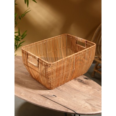 Корзина для белья, 51х38х25 см, ротанг