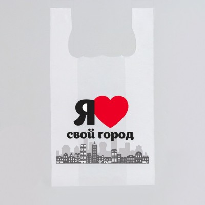 Пакет майка, полиэтиленовый 