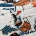 Шкатулка для рукоделия и шитья «Тропические листья», хранение ниток, иголок, мелочи, 24х16х11 см