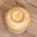 Вазочка плетёная, из бамбука 18х18х9 см
