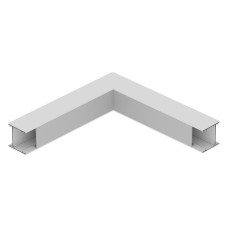 Соединитель угловой L-образный накладной 6063 LINE 3535 0272904
