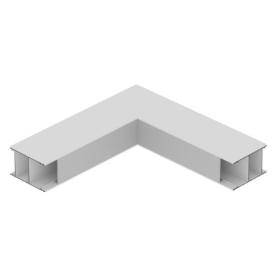 Соединитель угловой L-образный накладной 6063 LINE 3556 0272809