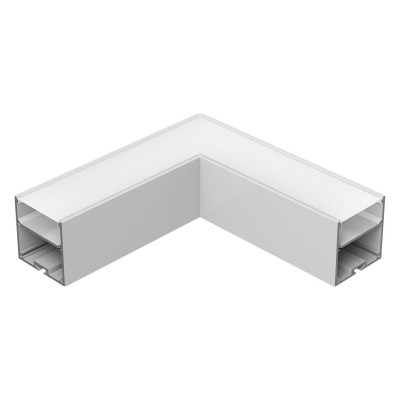 Соединитель угловой L-образный накладной 6063 LINE 5050 0272501