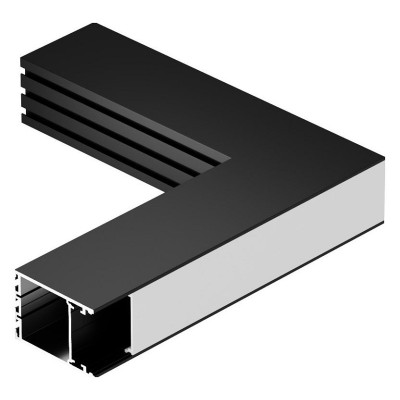 Соединитель угловой L-образный накладной 6063 LINE 5070 0272705