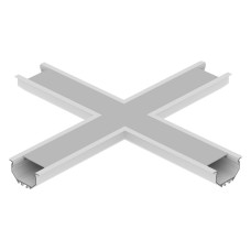 Соединитель угловой X-образный встраиваемый 6063 LINE 4932 IN 0272613
