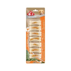 Сверхпрочные косточки 8in1 DELIGHTS Strong XS для мелких собак, с куриным мясом, 7х7,5 см