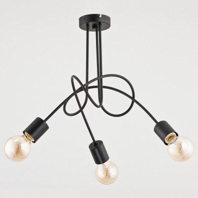 Люстра на штанге ADILUX Tango Black 23173
