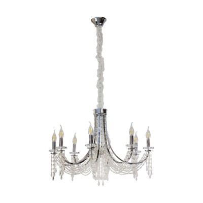 Подвесная люстра AM Group VIORE SP8 Chrome