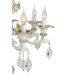Подвесная люстра AM Group CLEOPATRA SP8 WH+GL