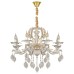 Подвесная люстра AM Group CLEOPATRA SP8 WH+GL