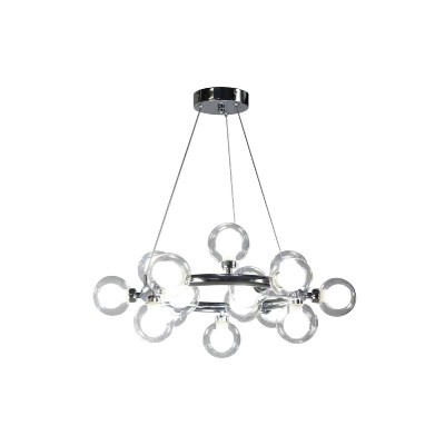 Подвесная люстра AM Group AM470 D500 CHROME
