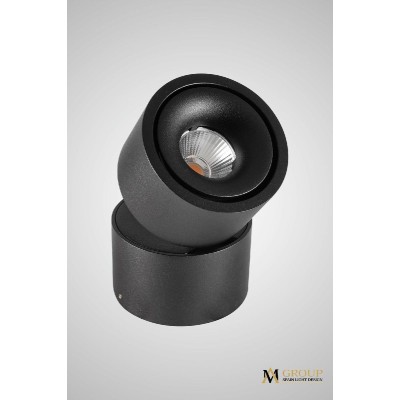 Накладной спот AM Group AM161-mini BK