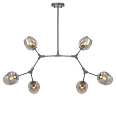 Люстра на штанге AM Group LOFT-6 BK