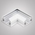Угловой соединитель с закладным профилем AM Group AM540 WH SMART