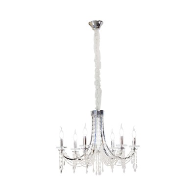 Подвесная люстра AM Group VIORE SP6 Chrome