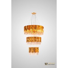 Каскадная люстра AM Group Roberto Cavalli L800-600-400