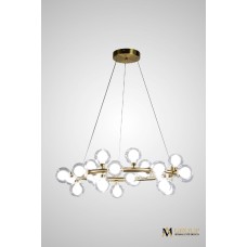 Подвесная люстра AM Group AM470 D700 POLISHED GOLD