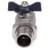 Кран шаровой AQUALINK со сгоном прямой ВН 3/4 бабочка (5/60)