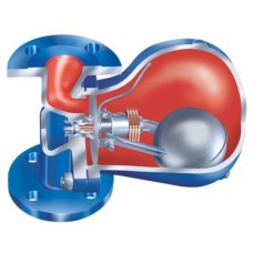 Конденсатоотводчик ARI-ARMATUREN горизонтальный ARI-CONA SC Plus 25.635.1 DN25 PN40 ф/ф R5 L