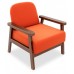  Кресло Флори Velvet Орех Orange