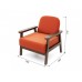  Кресло Флори Velvet Орех Orange