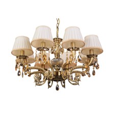 Подвесная люстра Abrasax Sylvia L.8110-8BR CRISTAL-SHADE