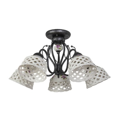 Потолочная люстра Abrasax Emilia MDK9365/5BBlack