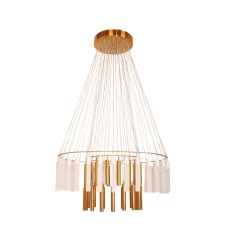 Подвесная светодиодная люстра Abrasax Mia PL.4303-68BR