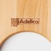 Столик - поднос деревянный для вина Adelica, менажница со складными ножками, на 2 персоны, d=32×1,8 см, берёза