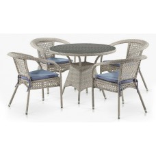 Набор уличный Лион-1C T220CT/Y32-W85 Latte 4Pcs (4+1)