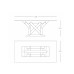 Стол Agrippa SFORZA SPECIAL MEASURES
