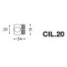 Соединитель Aldo Bernardi CIL.20