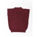 Жилет для девочки Amarobaby Knit, рост 122 см, цвет бордовый