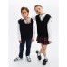 Жилет вязаный для мальчика Amarobaby Pure Love School, рост 128-134 см, цвет чёрный