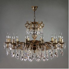 Подвесная люстра Ambiente Leon 2128/12 PB New Leaf