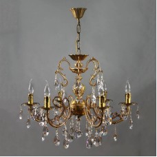 Подвесная люстра Ambiente Alicante 8888/6 AB Tear drop