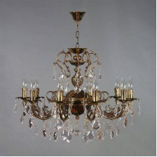 Подвесная люстра Ambiente Alicante 8888/10 PB Leaf Crystal