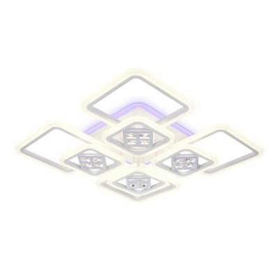 Потолочная светодиодная люстра Ambrella Light Acrylica Ice FA289