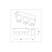 Трековый магнитный светильник Ambrella Light Track System GV1503
