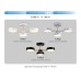 Люстра на штанге Ambrella Light Comfort LineTech FL4822