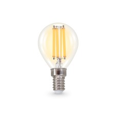 Филаментная светодиодная лампа Ambrella Light Bulbing E14 15W 2700K шар 451533