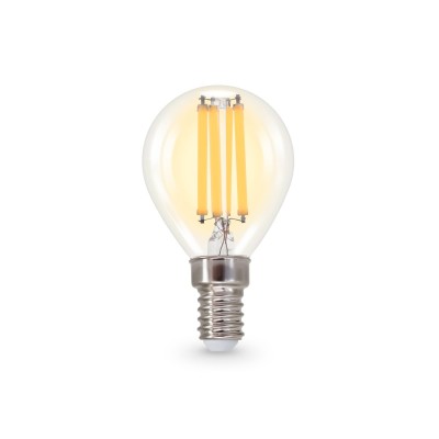 Филаментная светодиодная лампа Ambrella Light Bulbing E14 15W 2700K шар 451533