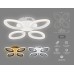 Потолочная светодиодная люстра Ambrella Light Acrylica Original FA4485