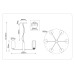 Подвесная люстра Ambrella Light High Light Modern LH11107